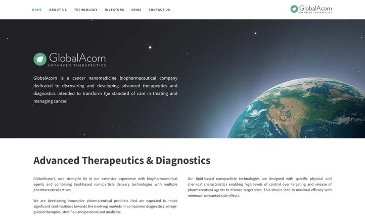 Global Acorn Website Preview